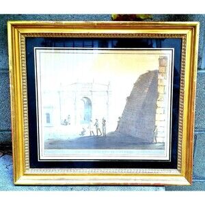 1800s Third Delhi Gates of Bangalore Lithograph Series Brief History of India